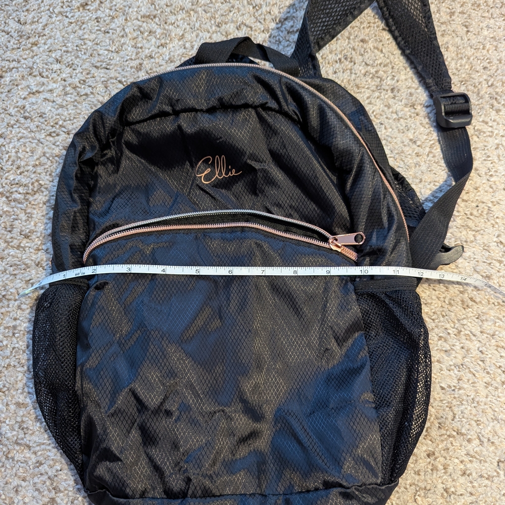 Ellie Black Backpack - Picture 3 of 3